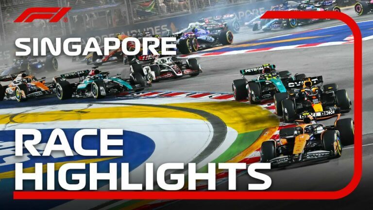 Norris Sorprende en Libres 3 y Alonso Lucha por el Top 10 en Singapur