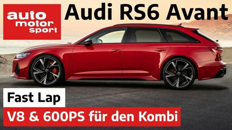 El poderoso Audi RS6: Un vistazo al rendimiento y lujo