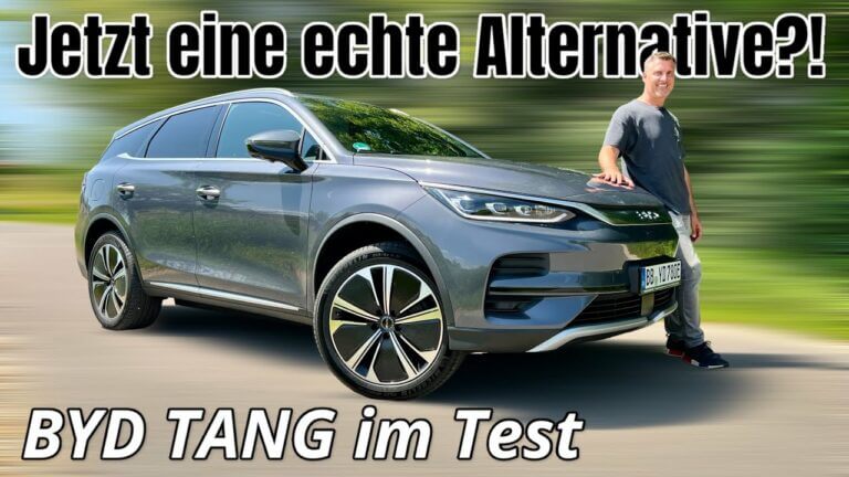 BYD Tang: El SUV eléctrico de alto rendimiento