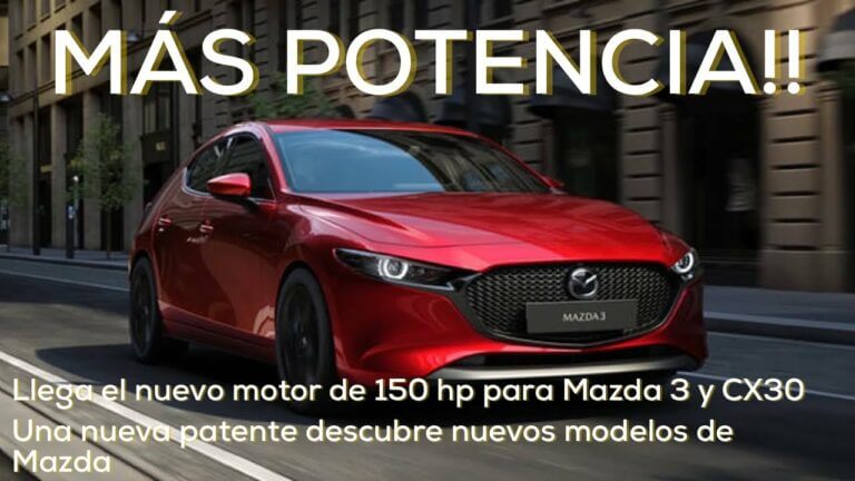 Nuevo motor 2.5 e-Skyactiv G de Mazda para Mazda3 y CX-30